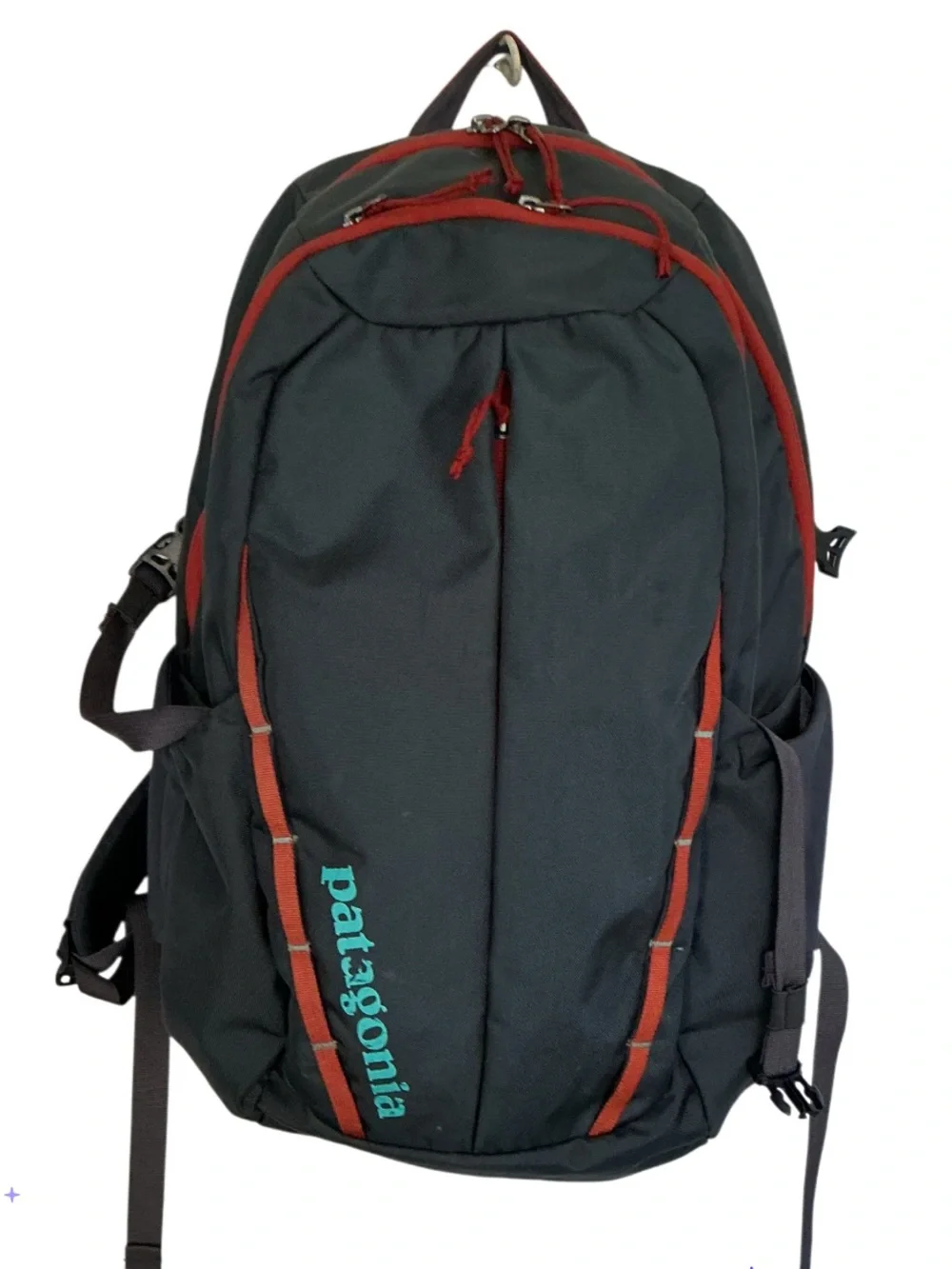 Patagonia “Worn Wear “ REFUGIO PACK 28L Grey/ Red Backpack